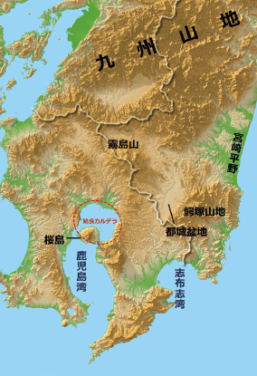 図2南九州地図2