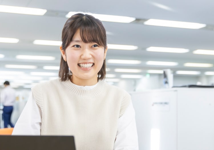 社内での打ち合わせ風景